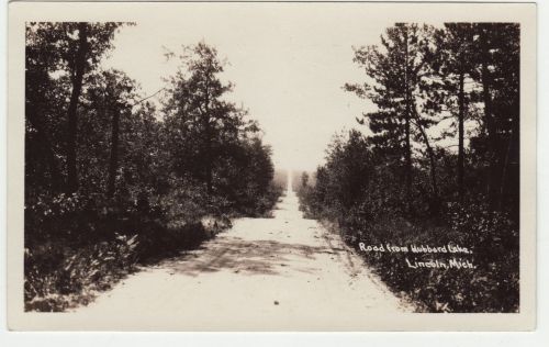 1 Road To Hubbard Lake Postcard